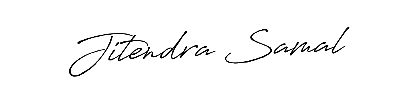 Also You can easily find your signature by using the search form. We will create Jitendra Samal name handwritten signature images for you free of cost using Antro_Vectra_Bolder sign style. Jitendra Samal signature style 7 images and pictures png