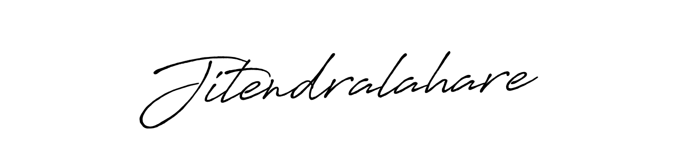 Make a beautiful signature design for name Jitendralahare. Use this online signature maker to create a handwritten signature for free. Jitendralahare signature style 7 images and pictures png