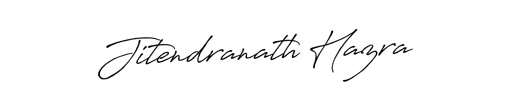 Design your own signature with our free online signature maker. With this signature software, you can create a handwritten (Antro_Vectra_Bolder) signature for name Jitendranath Hazra. Jitendranath Hazra signature style 7 images and pictures png