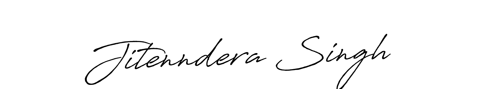 Antro_Vectra_Bolder is a professional signature style that is perfect for those who want to add a touch of class to their signature. It is also a great choice for those who want to make their signature more unique. Get Jitenndera Singh name to fancy signature for free. Jitenndera Singh signature style 7 images and pictures png