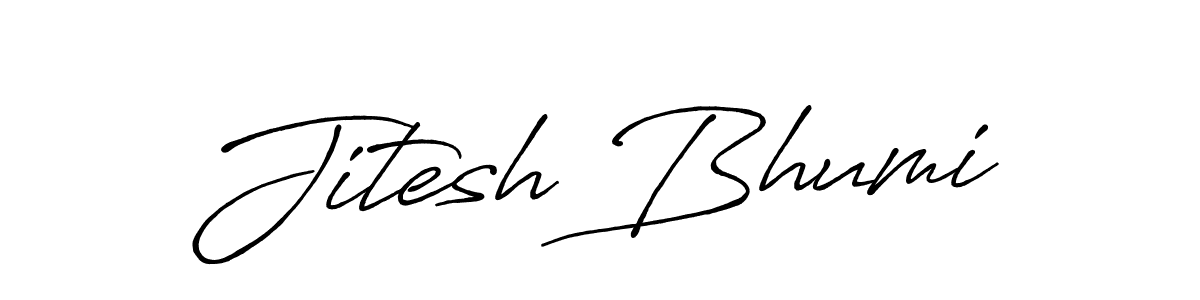 How to Draw Jitesh Bhumi signature style? Antro_Vectra_Bolder is a latest design signature styles for name Jitesh Bhumi. Jitesh Bhumi signature style 7 images and pictures png