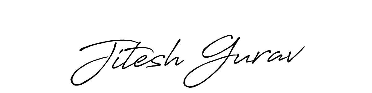 The best way (Antro_Vectra_Bolder) to make a short signature is to pick only two or three words in your name. The name Jitesh Gurav include a total of six letters. For converting this name. Jitesh Gurav signature style 7 images and pictures png