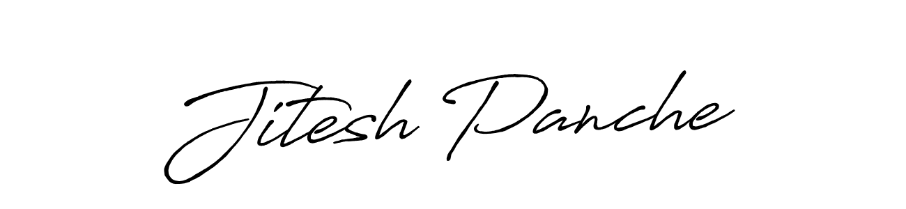 How to Draw Jitesh Panche signature style? Antro_Vectra_Bolder is a latest design signature styles for name Jitesh Panche. Jitesh Panche signature style 7 images and pictures png