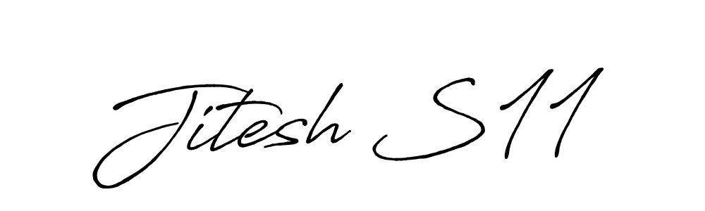 You can use this online signature creator to create a handwritten signature for the name Jitesh S11. This is the best online autograph maker. Jitesh S11 signature style 7 images and pictures png