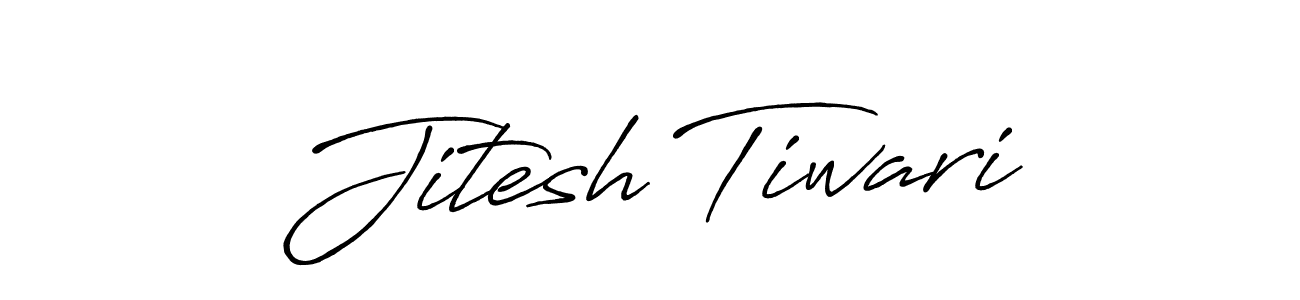 This is the best signature style for the Jitesh Tiwari name. Also you like these signature font (Antro_Vectra_Bolder). Mix name signature. Jitesh Tiwari signature style 7 images and pictures png