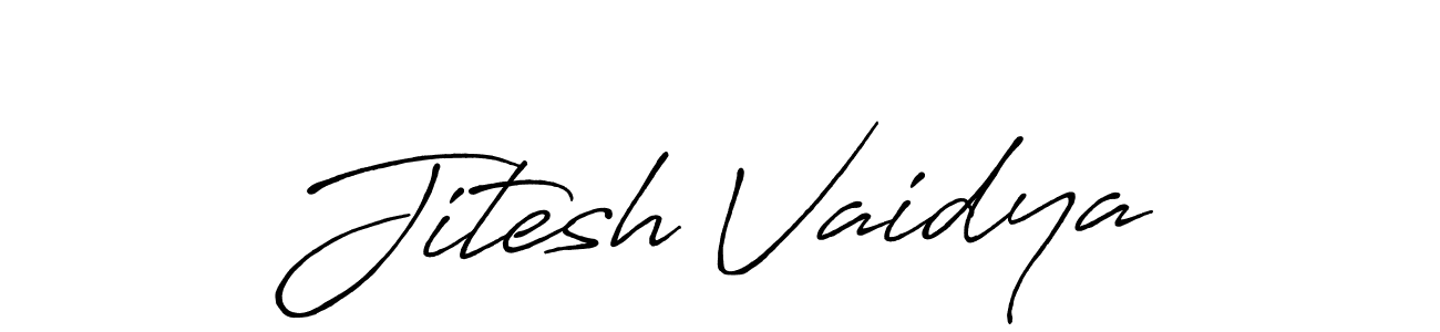 You can use this online signature creator to create a handwritten signature for the name Jitesh Vaidya. This is the best online autograph maker. Jitesh Vaidya signature style 7 images and pictures png