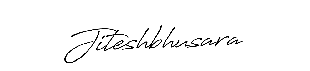 The best way (Antro_Vectra_Bolder) to make a short signature is to pick only two or three words in your name. The name Jiteshbhusara include a total of six letters. For converting this name. Jiteshbhusara signature style 7 images and pictures png
