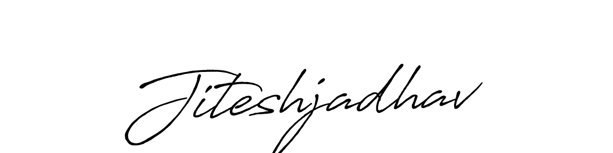 The best way (Antro_Vectra_Bolder) to make a short signature is to pick only two or three words in your name. The name Jiteshjadhav include a total of six letters. For converting this name. Jiteshjadhav signature style 7 images and pictures png