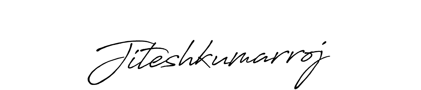 The best way (Antro_Vectra_Bolder) to make a short signature is to pick only two or three words in your name. The name Jiteshkumarroj include a total of six letters. For converting this name. Jiteshkumarroj signature style 7 images and pictures png