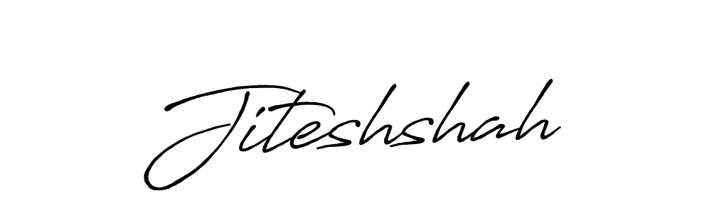 Jiteshshah stylish signature style. Best Handwritten Sign (Antro_Vectra_Bolder) for my name. Handwritten Signature Collection Ideas for my name Jiteshshah. Jiteshshah signature style 7 images and pictures png