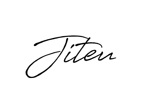 Use a signature maker to create a handwritten signature online. With this signature software, you can design (Antro_Vectra_Bolder) your own signature for name Jiteu. Jiteu signature style 7 images and pictures png