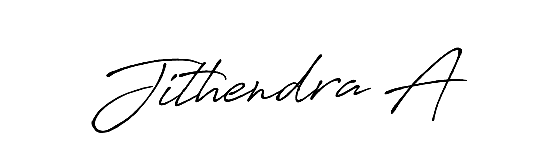 You can use this online signature creator to create a handwritten signature for the name Jithendra A. This is the best online autograph maker. Jithendra A signature style 7 images and pictures png