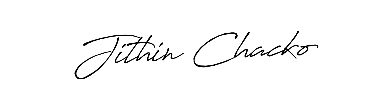 How to Draw Jithin Chacko signature style? Antro_Vectra_Bolder is a latest design signature styles for name Jithin Chacko. Jithin Chacko signature style 7 images and pictures png