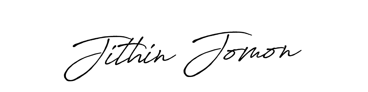 Make a short Jithin Jomon signature style. Manage your documents anywhere anytime using Antro_Vectra_Bolder. Create and add eSignatures, submit forms, share and send files easily. Jithin Jomon signature style 7 images and pictures png