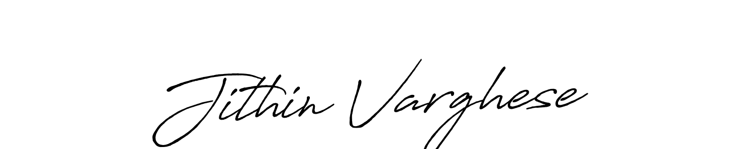 How to Draw Jithin Varghese signature style? Antro_Vectra_Bolder is a latest design signature styles for name Jithin Varghese. Jithin Varghese signature style 7 images and pictures png