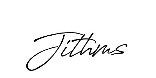 Make a beautiful signature design for name Jithms. Use this online signature maker to create a handwritten signature for free. Jithms signature style 7 images and pictures png