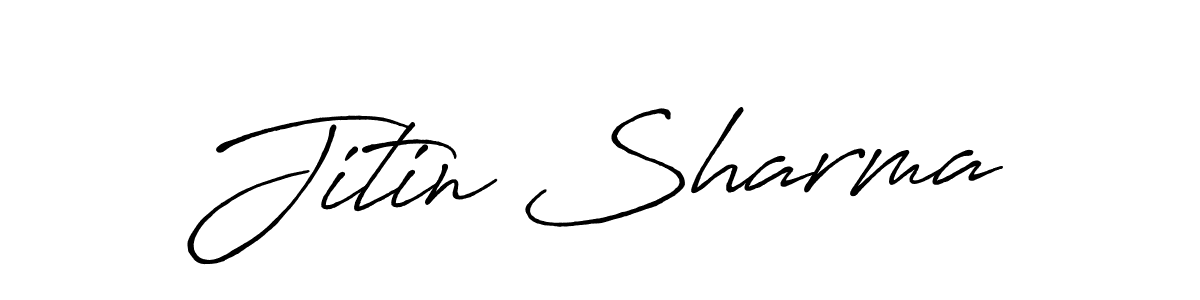 Make a beautiful signature design for name Jitin Sharma. Use this online signature maker to create a handwritten signature for free. Jitin Sharma signature style 7 images and pictures png