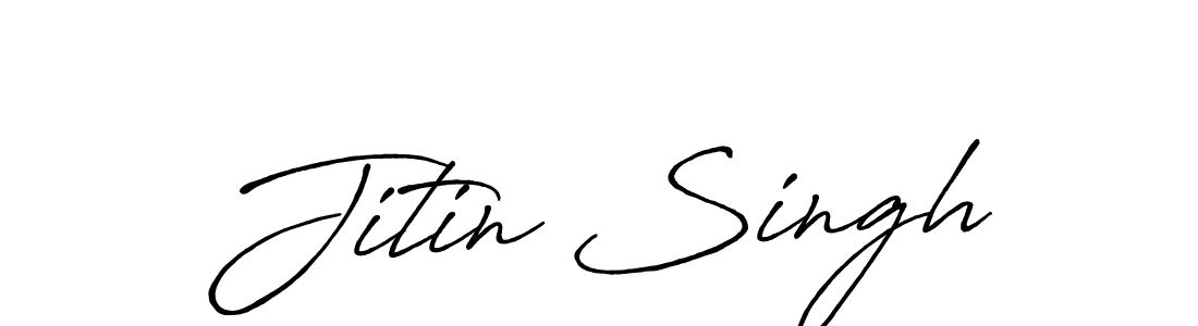 It looks lik you need a new signature style for name Jitin Singh. Design unique handwritten (Antro_Vectra_Bolder) signature with our free signature maker in just a few clicks. Jitin Singh signature style 7 images and pictures png