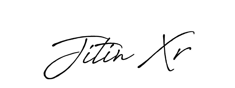 Also we have Jitin Xr name is the best signature style. Create professional handwritten signature collection using Antro_Vectra_Bolder autograph style. Jitin Xr signature style 7 images and pictures png