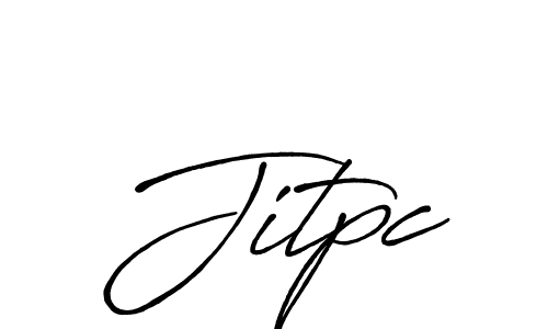 Also we have Jitpc name is the best signature style. Create professional handwritten signature collection using Antro_Vectra_Bolder autograph style. Jitpc signature style 7 images and pictures png