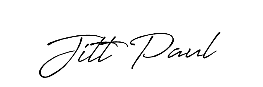 The best way (Antro_Vectra_Bolder) to make a short signature is to pick only two or three words in your name. The name Jitt Paul include a total of six letters. For converting this name. Jitt Paul signature style 7 images and pictures png