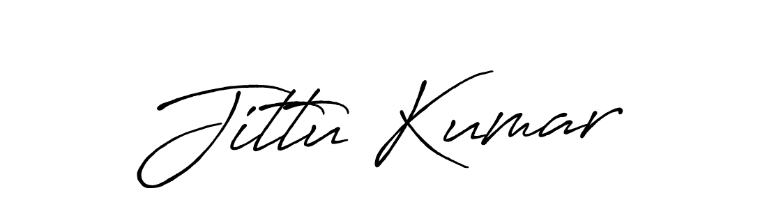 Also You can easily find your signature by using the search form. We will create Jittu Kumar name handwritten signature images for you free of cost using Antro_Vectra_Bolder sign style. Jittu Kumar signature style 7 images and pictures png