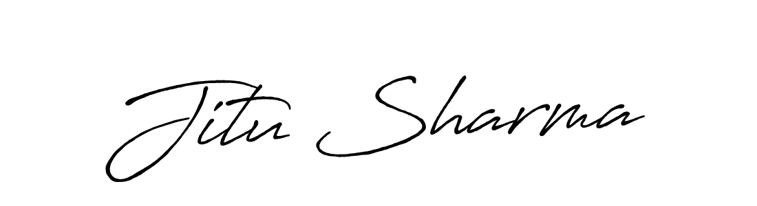 Here are the top 10 professional signature styles for the name Jitu Sharma. These are the best autograph styles you can use for your name. Jitu Sharma signature style 7 images and pictures png