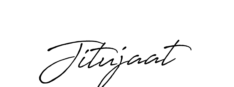 Use a signature maker to create a handwritten signature online. With this signature software, you can design (Antro_Vectra_Bolder) your own signature for name Jitujaat. Jitujaat signature style 7 images and pictures png