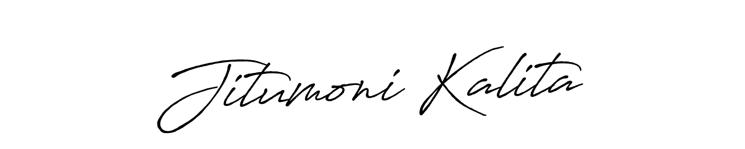 Also You can easily find your signature by using the search form. We will create Jitumoni Kalita name handwritten signature images for you free of cost using Antro_Vectra_Bolder sign style. Jitumoni Kalita signature style 7 images and pictures png