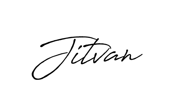 Once you've used our free online signature maker to create your best signature Antro_Vectra_Bolder style, it's time to enjoy all of the benefits that Jitvan name signing documents. Jitvan signature style 7 images and pictures png