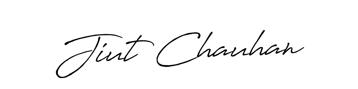 Once you've used our free online signature maker to create your best signature Antro_Vectra_Bolder style, it's time to enjoy all of the benefits that Jiut Chauhan name signing documents. Jiut Chauhan signature style 7 images and pictures png