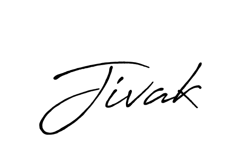 How to Draw Jivak signature style? Antro_Vectra_Bolder is a latest design signature styles for name Jivak. Jivak signature style 7 images and pictures png