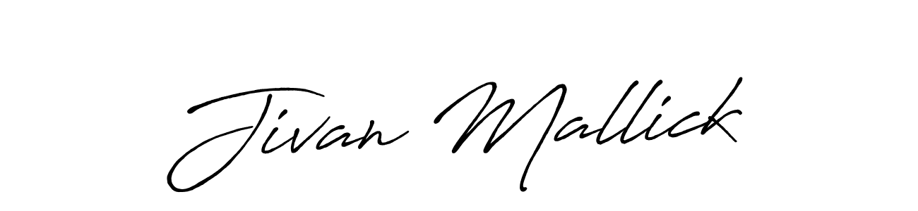 Also You can easily find your signature by using the search form. We will create Jivan Mallick name handwritten signature images for you free of cost using Antro_Vectra_Bolder sign style. Jivan Mallick signature style 7 images and pictures png