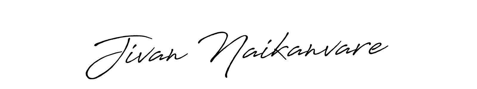 Similarly Antro_Vectra_Bolder is the best handwritten signature design. Signature creator online .You can use it as an online autograph creator for name Jivan Naikanvare. Jivan Naikanvare signature style 7 images and pictures png