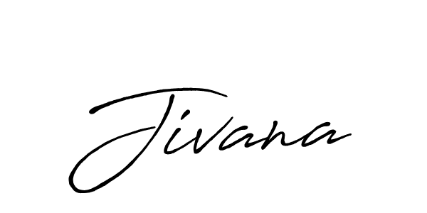 Design your own signature with our free online signature maker. With this signature software, you can create a handwritten (Antro_Vectra_Bolder) signature for name Jivana. Jivana signature style 7 images and pictures png