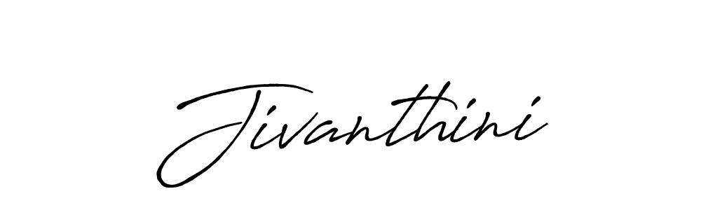 Design your own signature with our free online signature maker. With this signature software, you can create a handwritten (Antro_Vectra_Bolder) signature for name Jivanthini. Jivanthini signature style 7 images and pictures png
