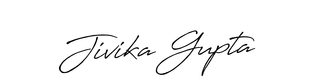if you are searching for the best signature style for your name Jivika Gupta. so please give up your signature search. here we have designed multiple signature styles  using Antro_Vectra_Bolder. Jivika Gupta signature style 7 images and pictures png