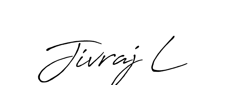 Once you've used our free online signature maker to create your best signature Antro_Vectra_Bolder style, it's time to enjoy all of the benefits that Jivraj L name signing documents. Jivraj L signature style 7 images and pictures png