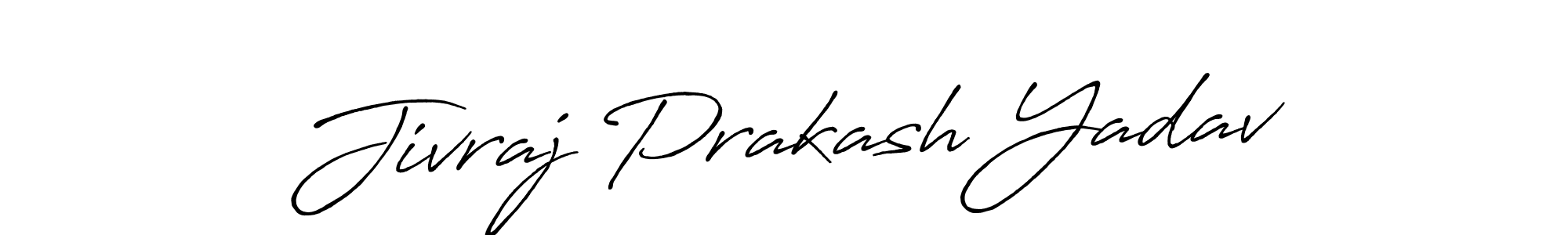 It looks lik you need a new signature style for name Jivraj Prakash Yadav. Design unique handwritten (Antro_Vectra_Bolder) signature with our free signature maker in just a few clicks. Jivraj Prakash Yadav signature style 7 images and pictures png