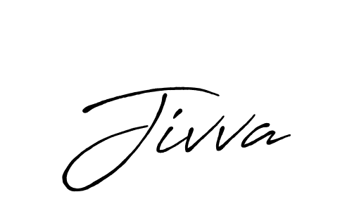 The best way (Antro_Vectra_Bolder) to make a short signature is to pick only two or three words in your name. The name Jivva include a total of six letters. For converting this name. Jivva signature style 7 images and pictures png
