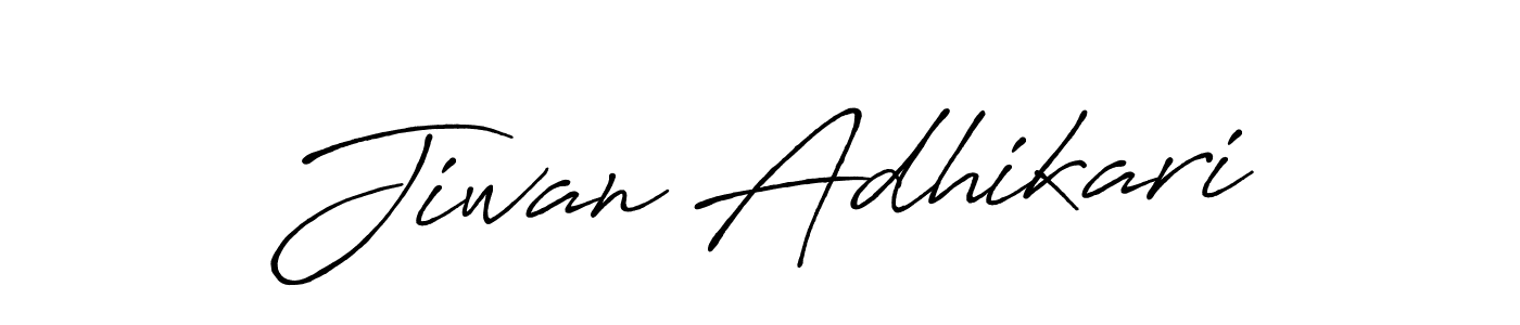 Here are the top 10 professional signature styles for the name Jiwan Adhikari. These are the best autograph styles you can use for your name. Jiwan Adhikari signature style 7 images and pictures png