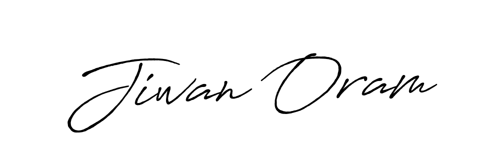 Antro_Vectra_Bolder is a professional signature style that is perfect for those who want to add a touch of class to their signature. It is also a great choice for those who want to make their signature more unique. Get Jiwan Oram name to fancy signature for free. Jiwan Oram signature style 7 images and pictures png
