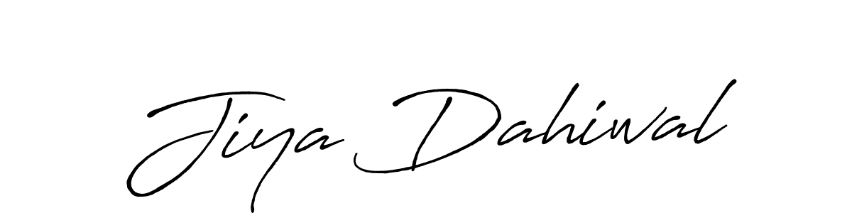 Similarly Antro_Vectra_Bolder is the best handwritten signature design. Signature creator online .You can use it as an online autograph creator for name Jiya Dahiwal. Jiya Dahiwal signature style 7 images and pictures png