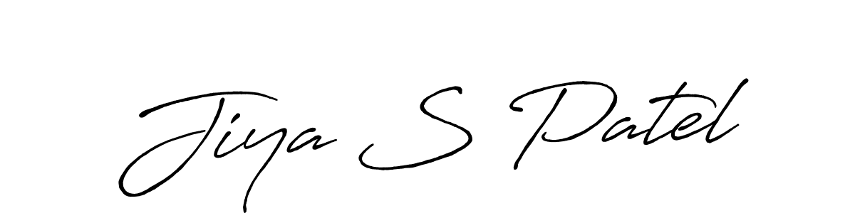 Similarly Antro_Vectra_Bolder is the best handwritten signature design. Signature creator online .You can use it as an online autograph creator for name Jiya S Patel. Jiya S Patel signature style 7 images and pictures png