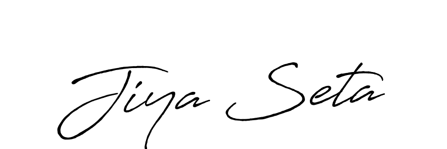 Make a short Jiya Seta signature style. Manage your documents anywhere anytime using Antro_Vectra_Bolder. Create and add eSignatures, submit forms, share and send files easily. Jiya Seta signature style 7 images and pictures png