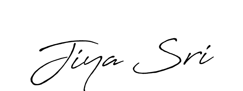 The best way (Antro_Vectra_Bolder) to make a short signature is to pick only two or three words in your name. The name Jiya Sri include a total of six letters. For converting this name. Jiya Sri signature style 7 images and pictures png