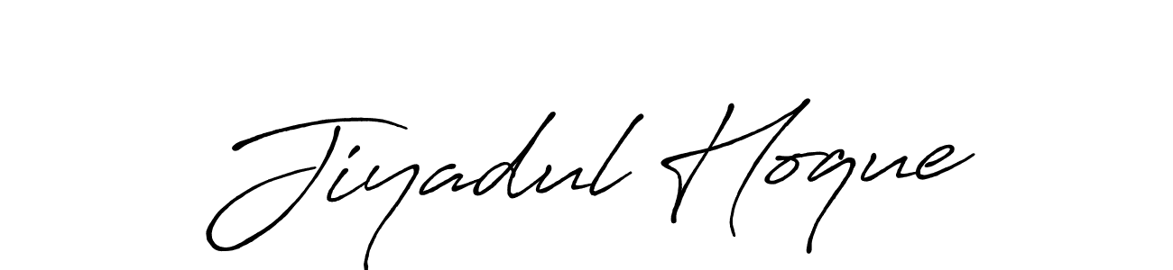 Also we have Jiyadul Hoque name is the best signature style. Create professional handwritten signature collection using Antro_Vectra_Bolder autograph style. Jiyadul Hoque signature style 7 images and pictures png