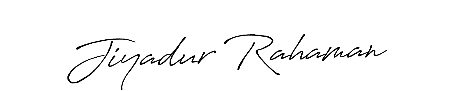 You should practise on your own different ways (Antro_Vectra_Bolder) to write your name (Jiyadur Rahaman) in signature. don't let someone else do it for you. Jiyadur Rahaman signature style 7 images and pictures png