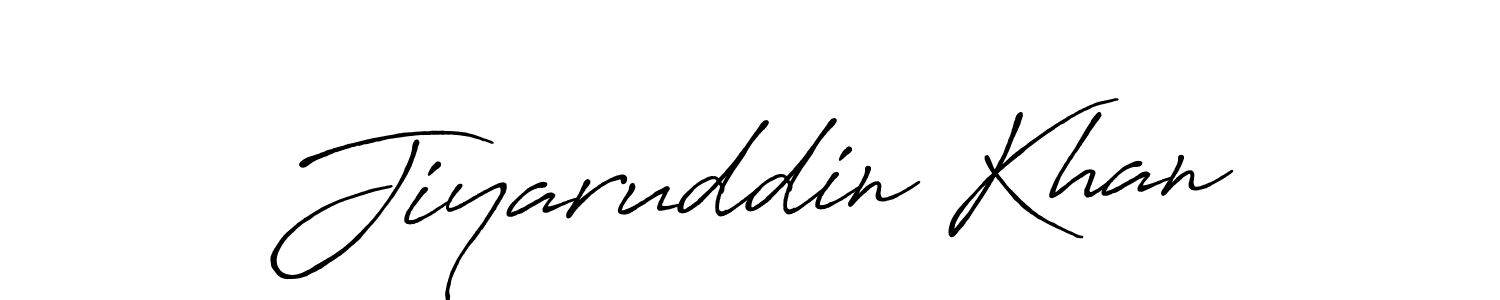 Also we have Jiyaruddin Khan name is the best signature style. Create professional handwritten signature collection using Antro_Vectra_Bolder autograph style. Jiyaruddin Khan signature style 7 images and pictures png