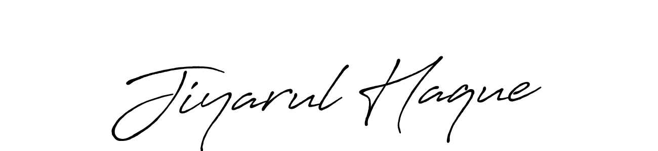 It looks lik you need a new signature style for name Jiyarul Haque. Design unique handwritten (Antro_Vectra_Bolder) signature with our free signature maker in just a few clicks. Jiyarul Haque signature style 7 images and pictures png